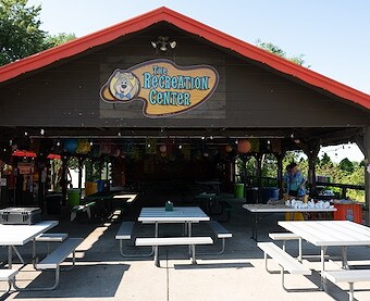 Recreation Center at Jellystone Park™ Wisconsin Dells