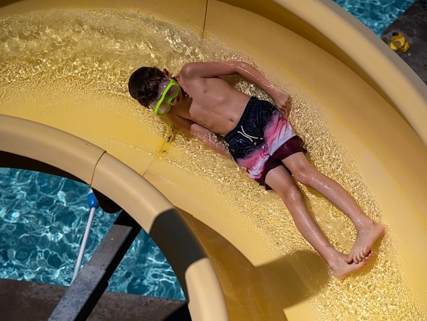 Water Slide at Jellystone Park™ Wisconsin Dells