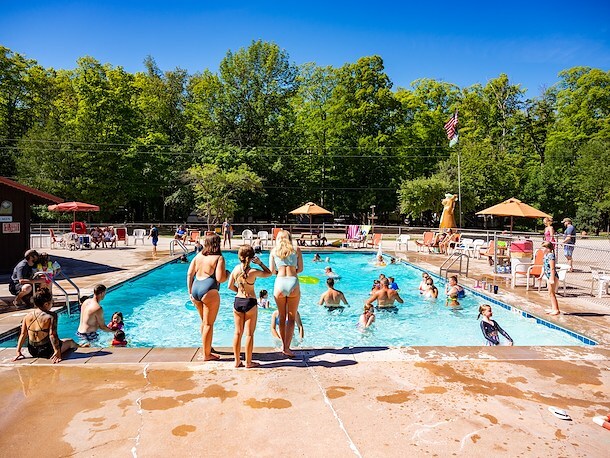 Swimming Pools at Jellystone Park™ Sturgeon Bay