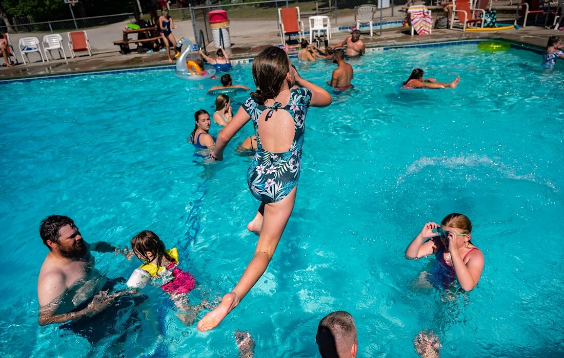 Swimming Pools at Jellystone Park™ Sturgeon Bay