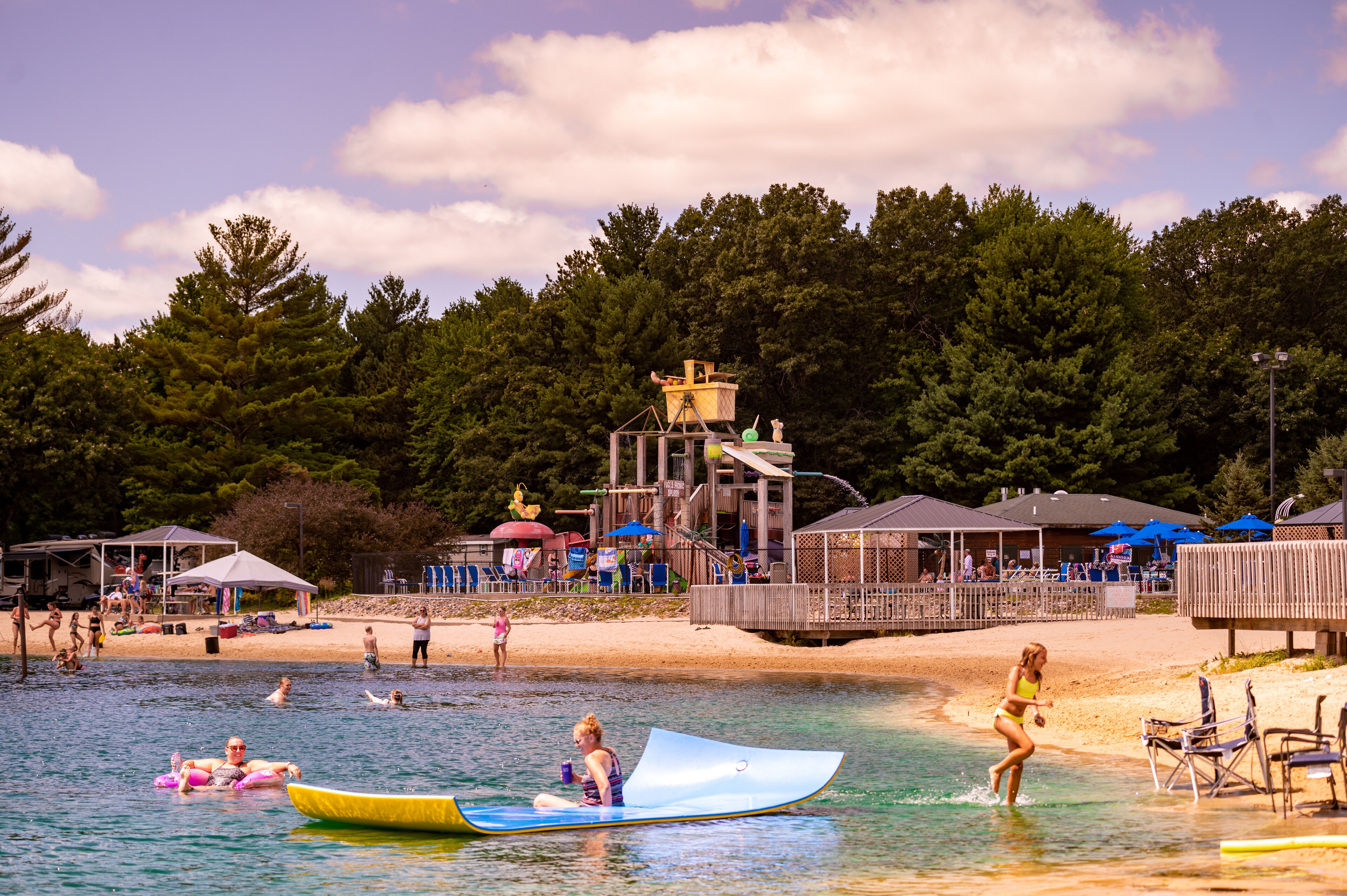 Swimming Pond at Jellystone Park™ Warrens