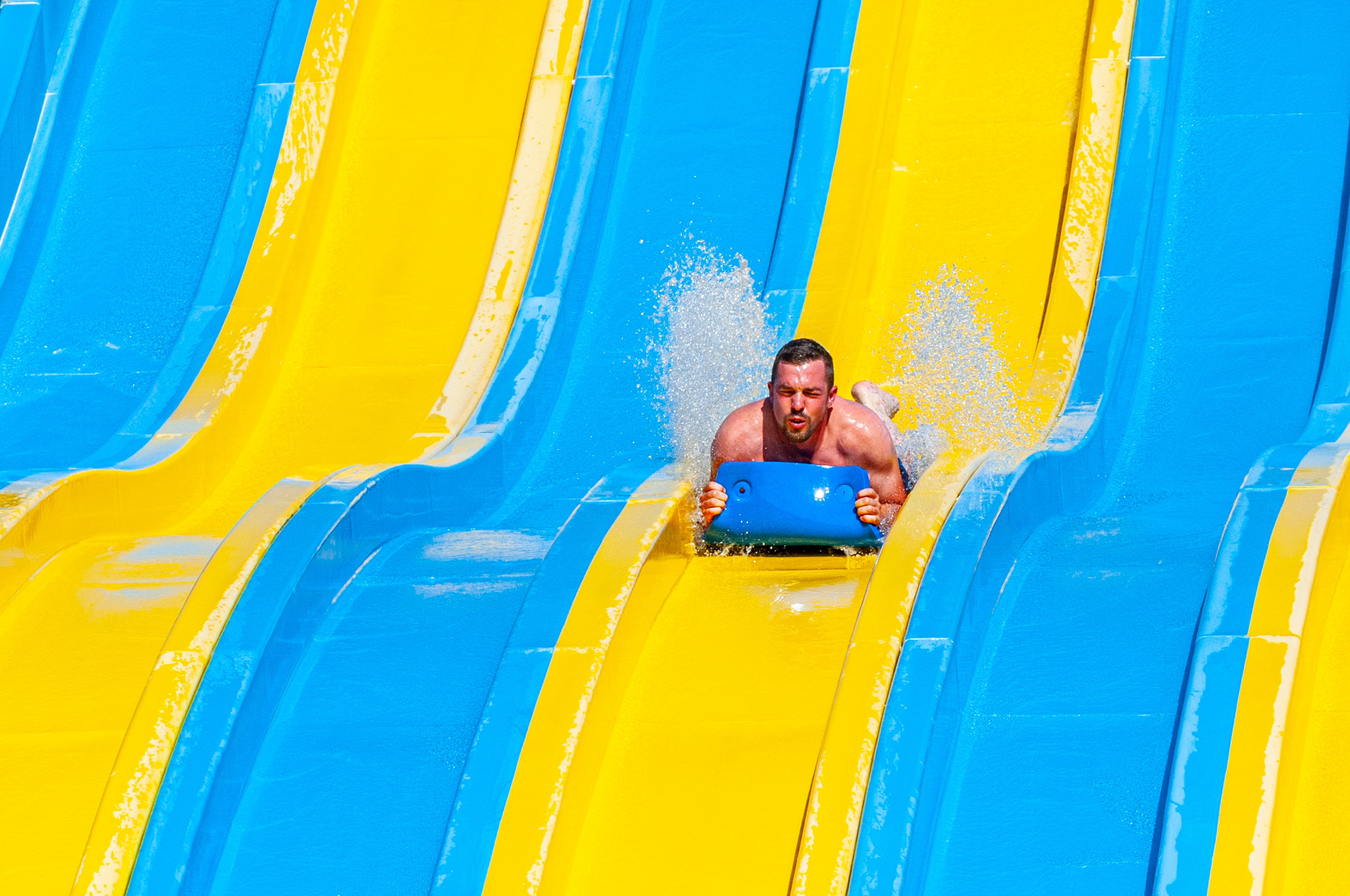 Waterslides at Jellystone Park™ Warrens