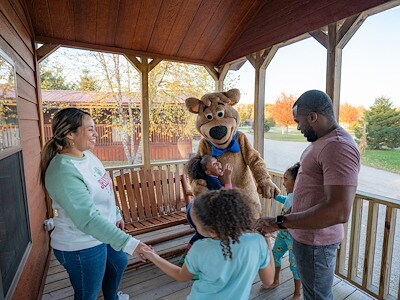 Special visit from Yogi Bear, Cindy Bear, or Boo Boo