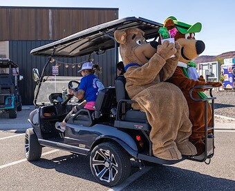 Golf Carts at Jellystone Park™ Zion