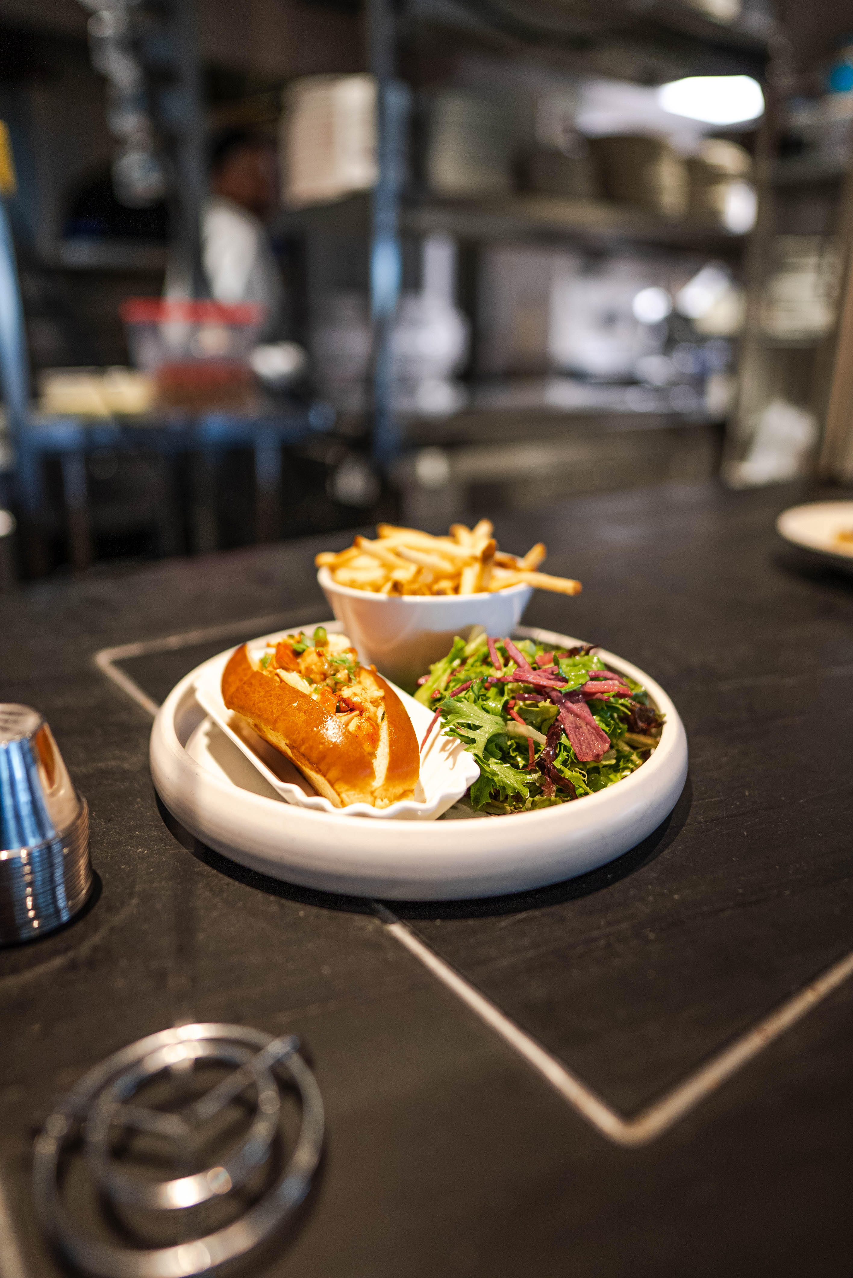 Rose entrees at Canopy by Hilton Boston