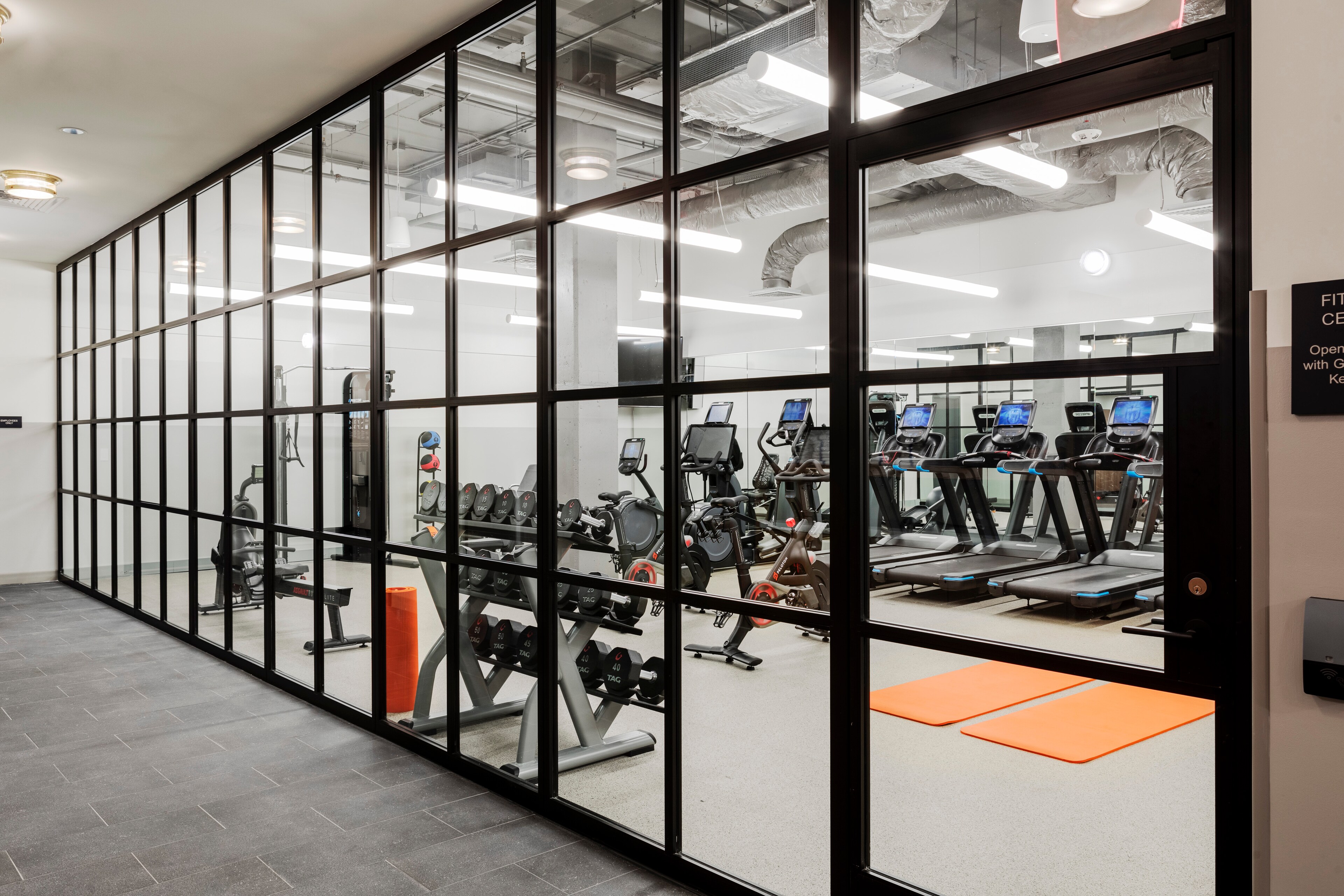 Gym View At Canopy by Hilton Boston Downtown