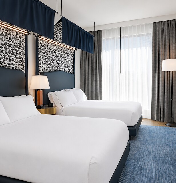 2 Queen Beds Accessible Room at Canopy by Hilton Boston Downtown - 1
