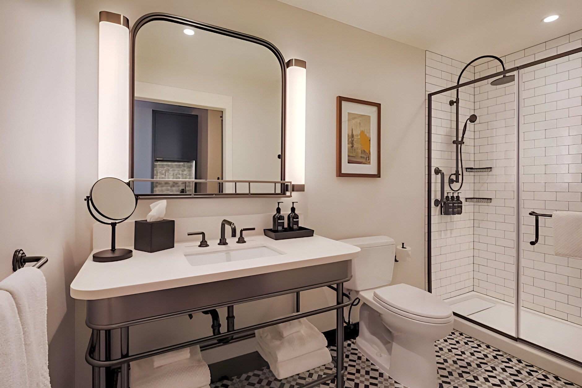 2 Queen Mobility Accessible with Roll-In Shower at Canopy by Hilton Boston Downtown - 1