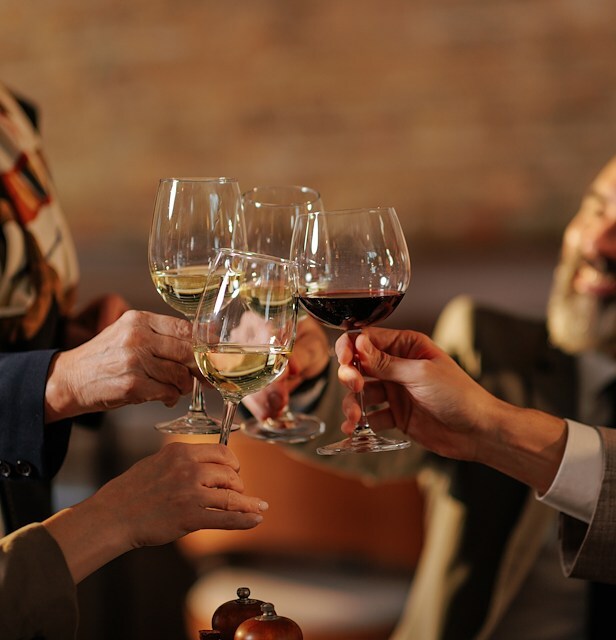 Guests celebrate with drinks at Canopy by Hilton Boston Downtown.
