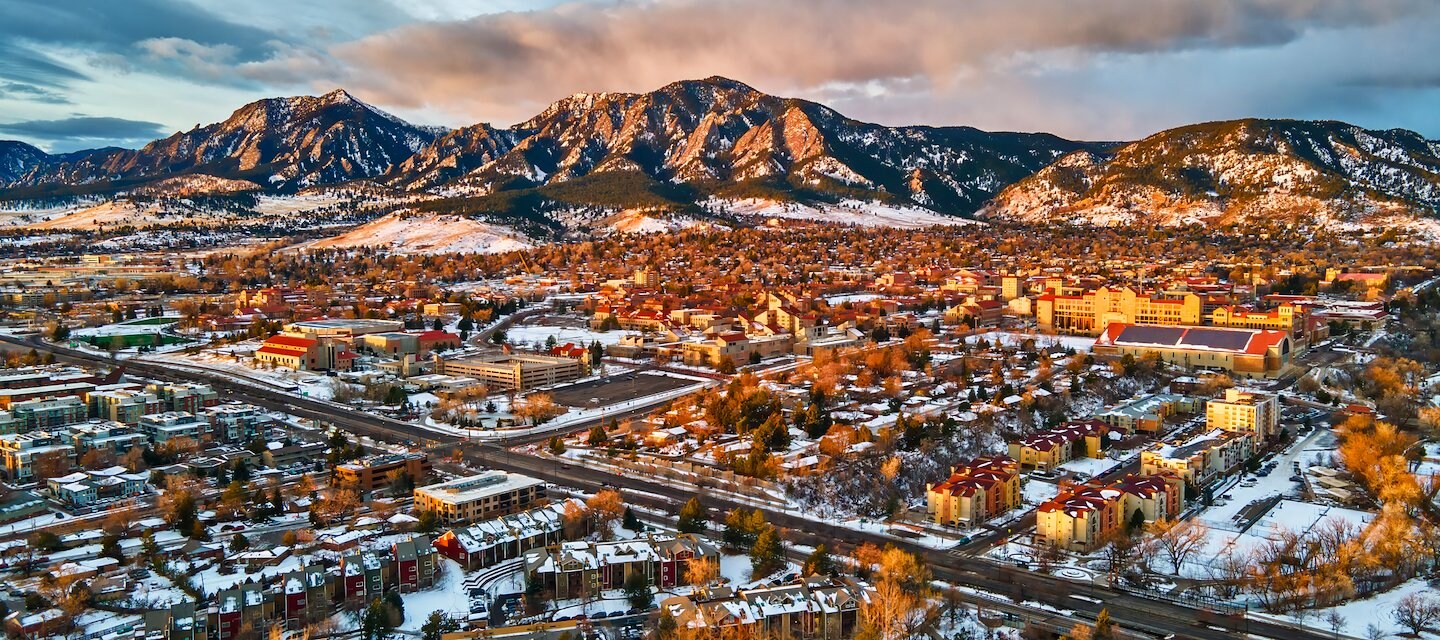 Local Map of Boulder Colorado