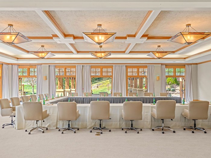 Front view of meeting rooms at cordevalle