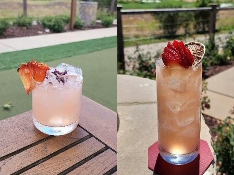 Our Newest Drinks in the One Iron Bar