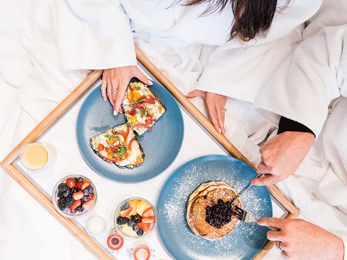 Escape to the Northern California countryside and enjoy breakfast for two