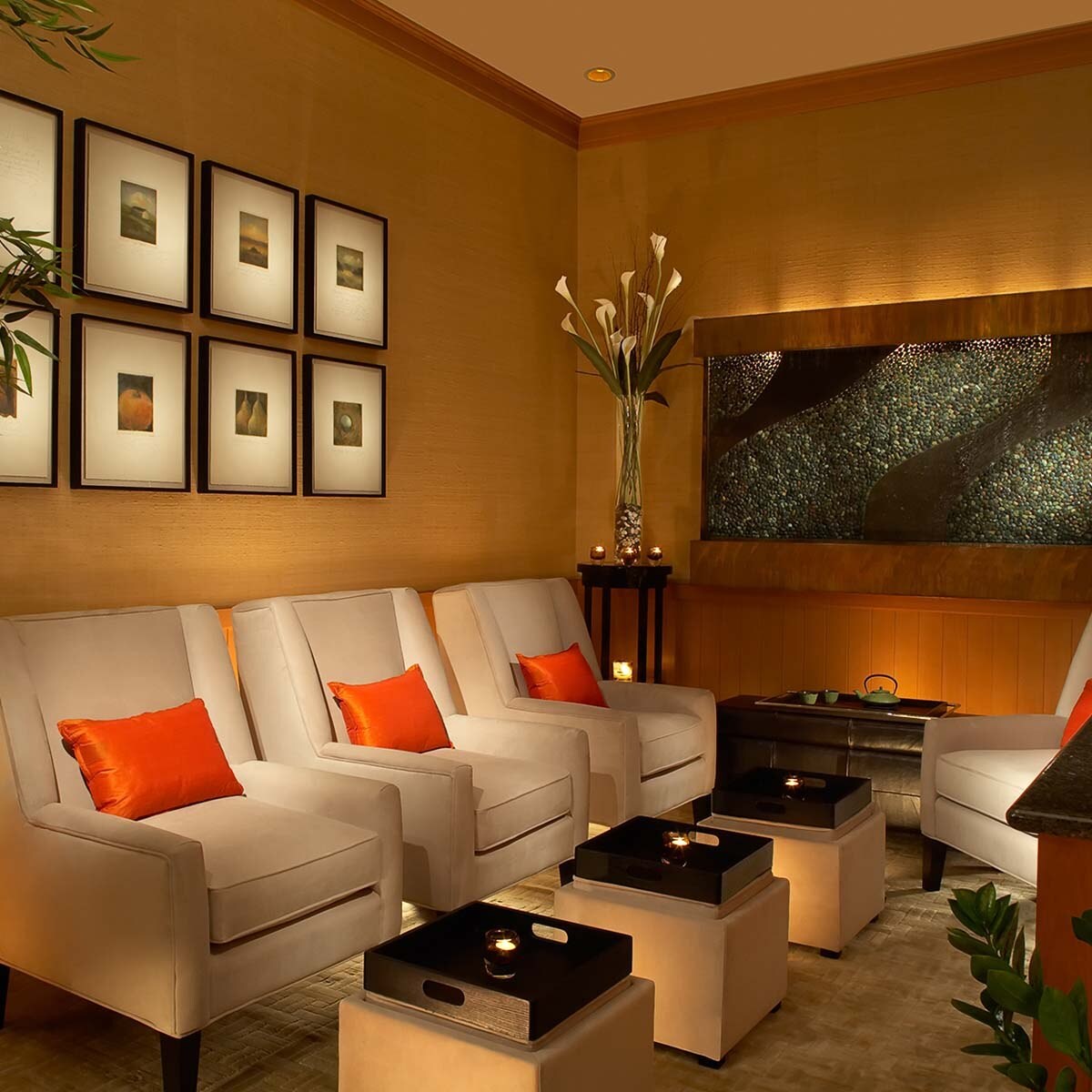 Side view of Spa room at CordeValle