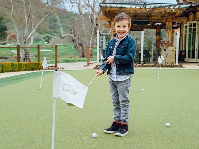 We have programs for children's specific at CordeValle Hotel