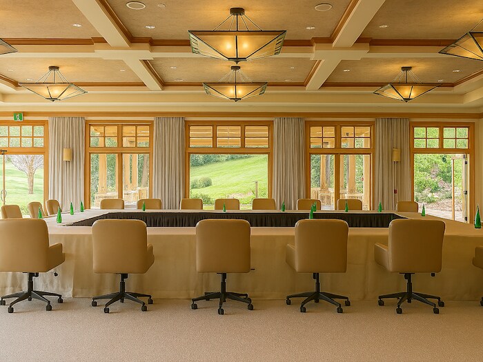 Front view of meeting rooms at cordevalle