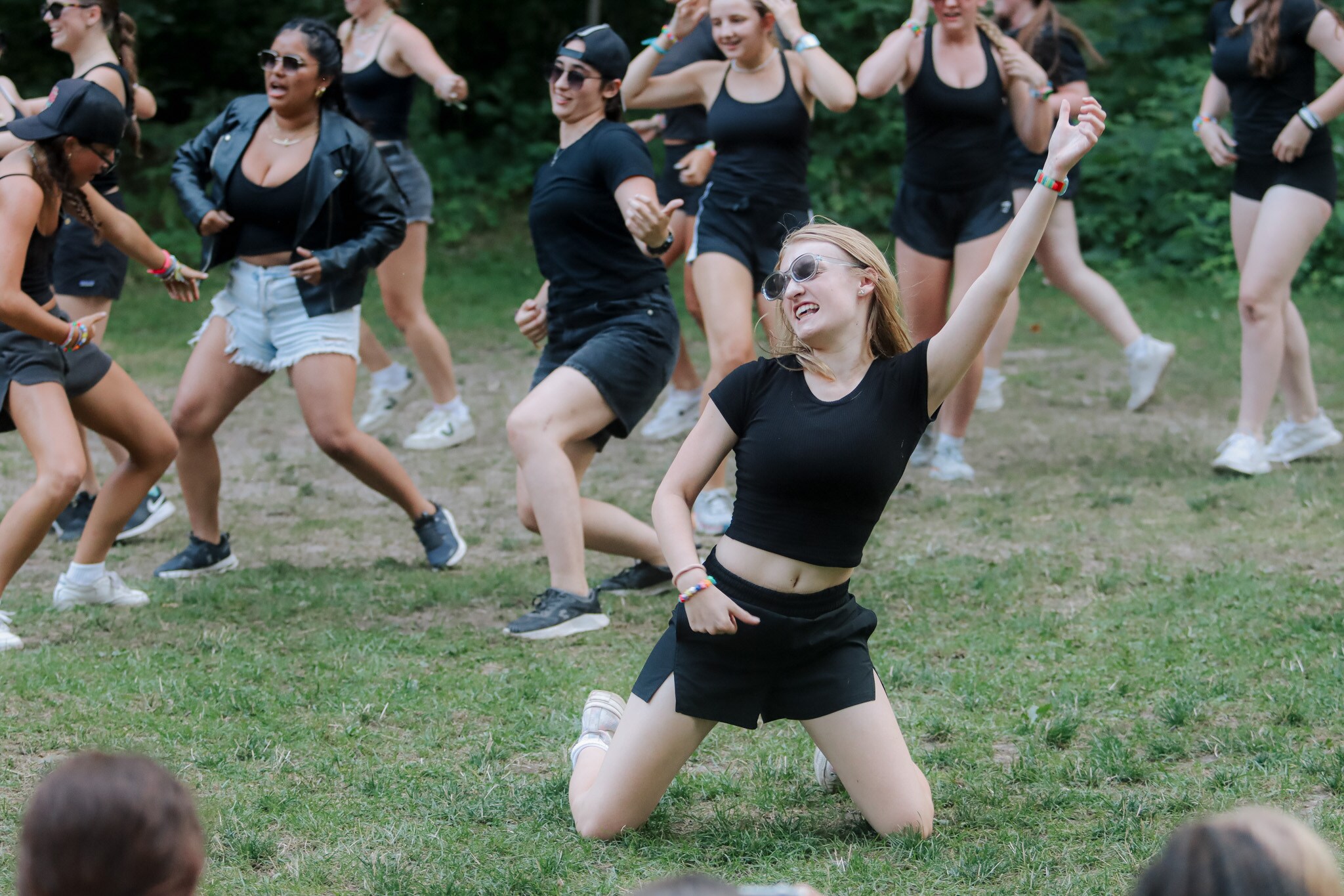 Dance at Camp Lincoln and Camp Hubert Nisswa Minnesota
