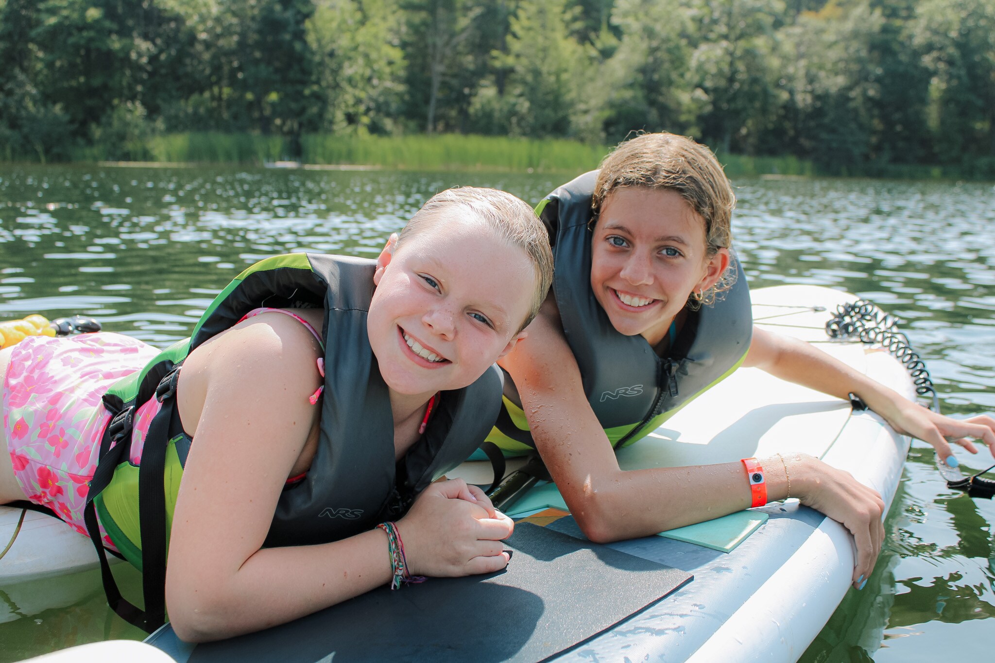 Camp Life of Girls at Camp Lincoln and Camp Hubert Nisswa Minnesota