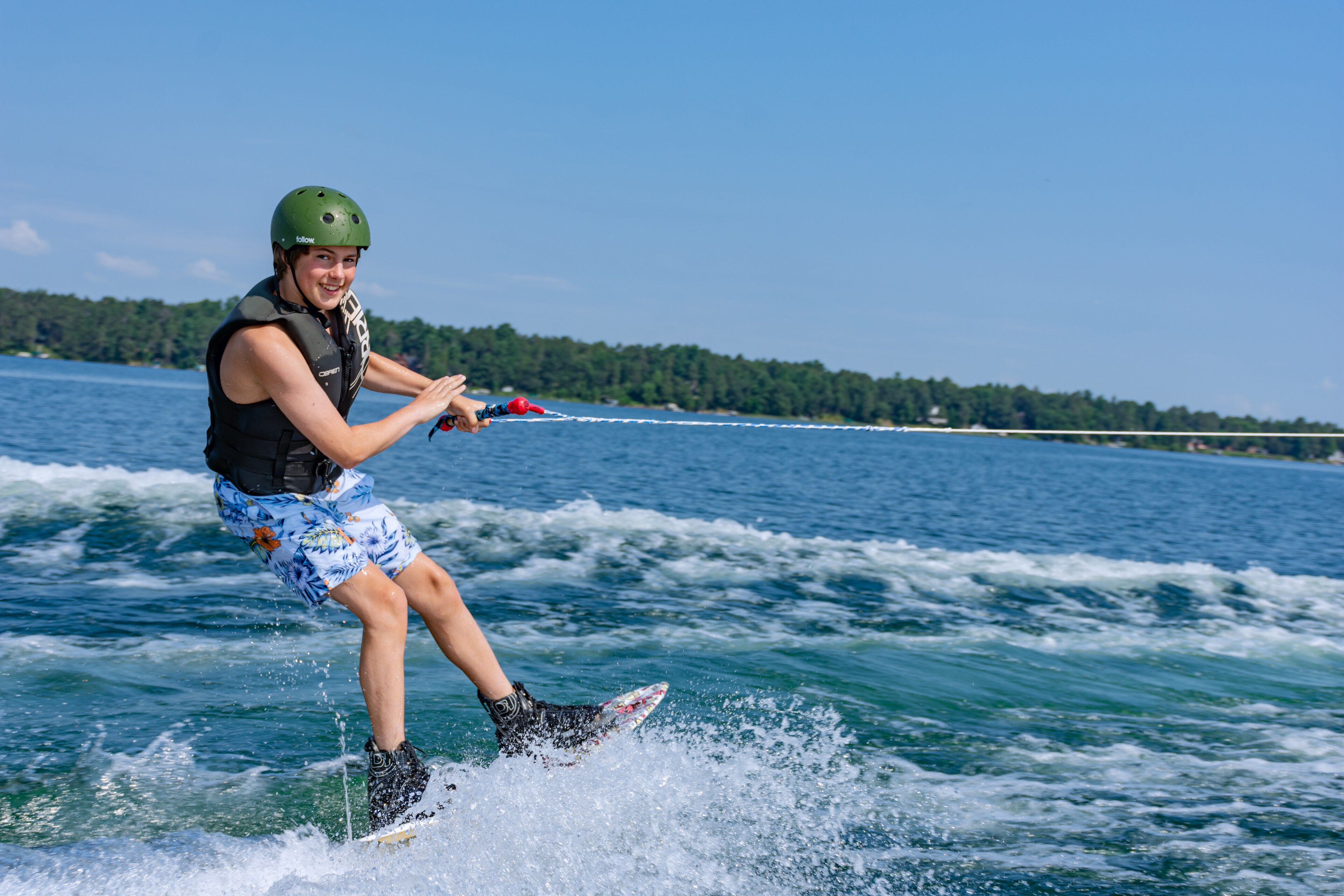 Waterskiing & Wakeboarding at Nisswa Minnesota
