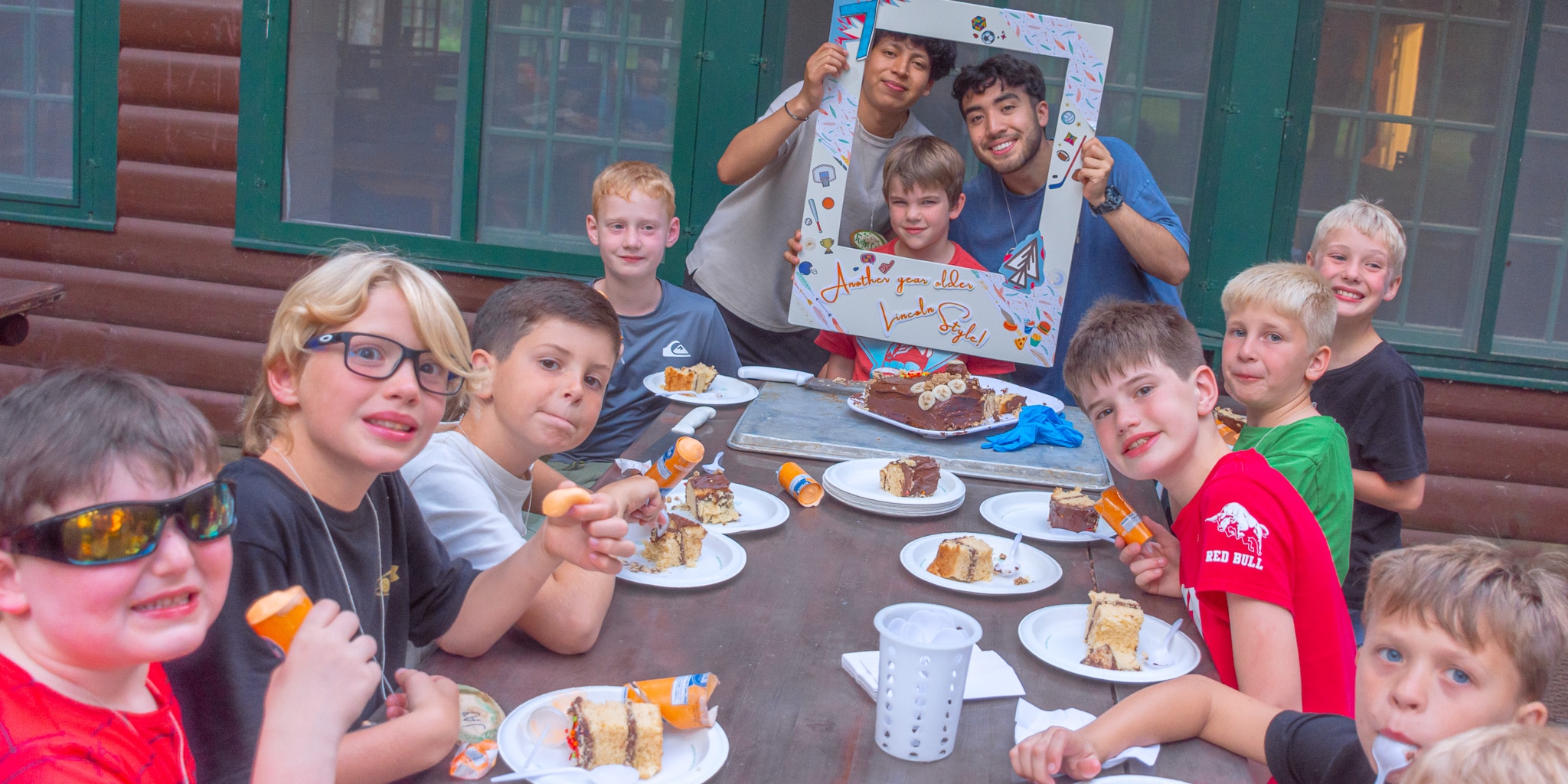 Birthday Traditions at Camp Lincoln for Boys