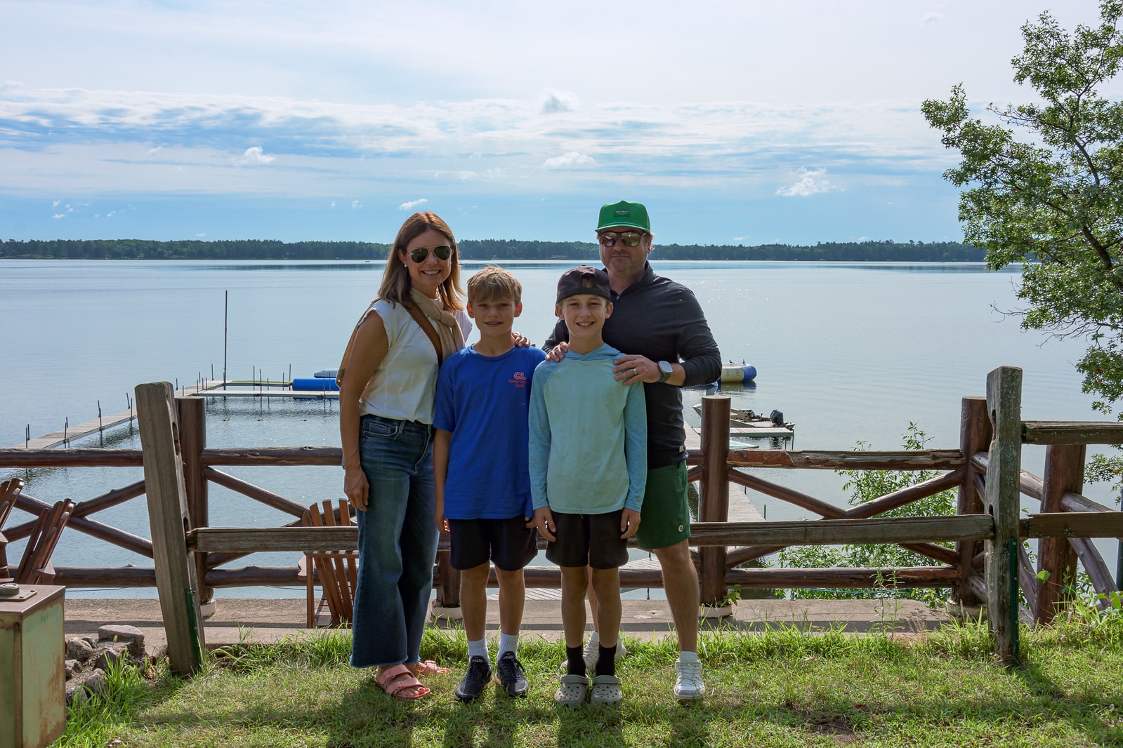Departure day at Camp Lincoln for Boys