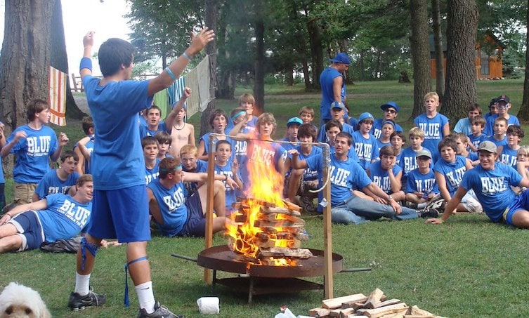Camps traditions at Camp Lincoln for Boys