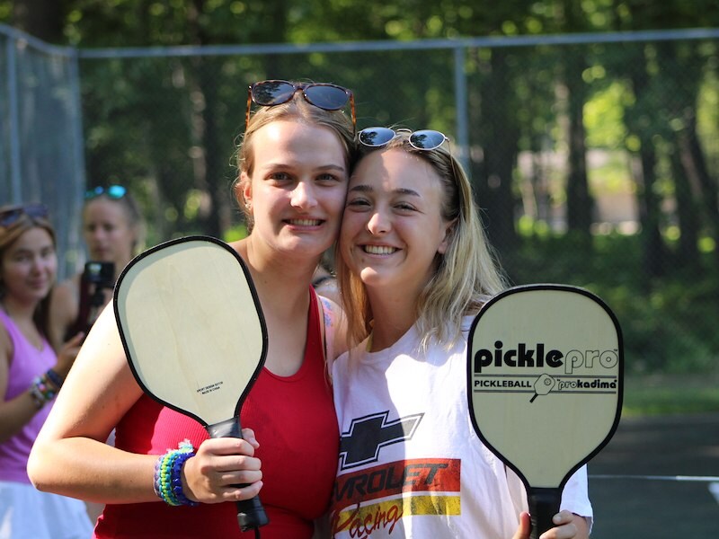 Camp Lake Hubert | Pickelball | A Century of Summers