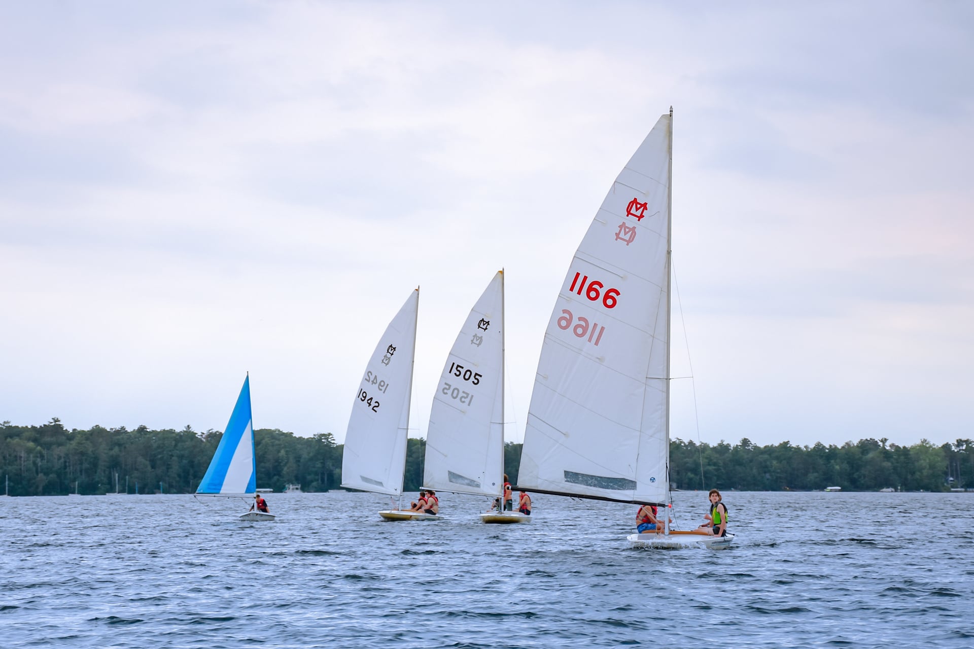Sailing at Camp