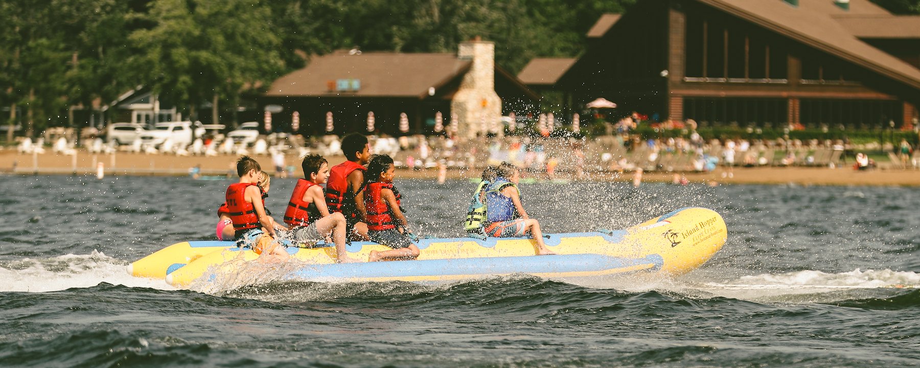Banana Tubing at Grand View Lodge - Nisswa, MN