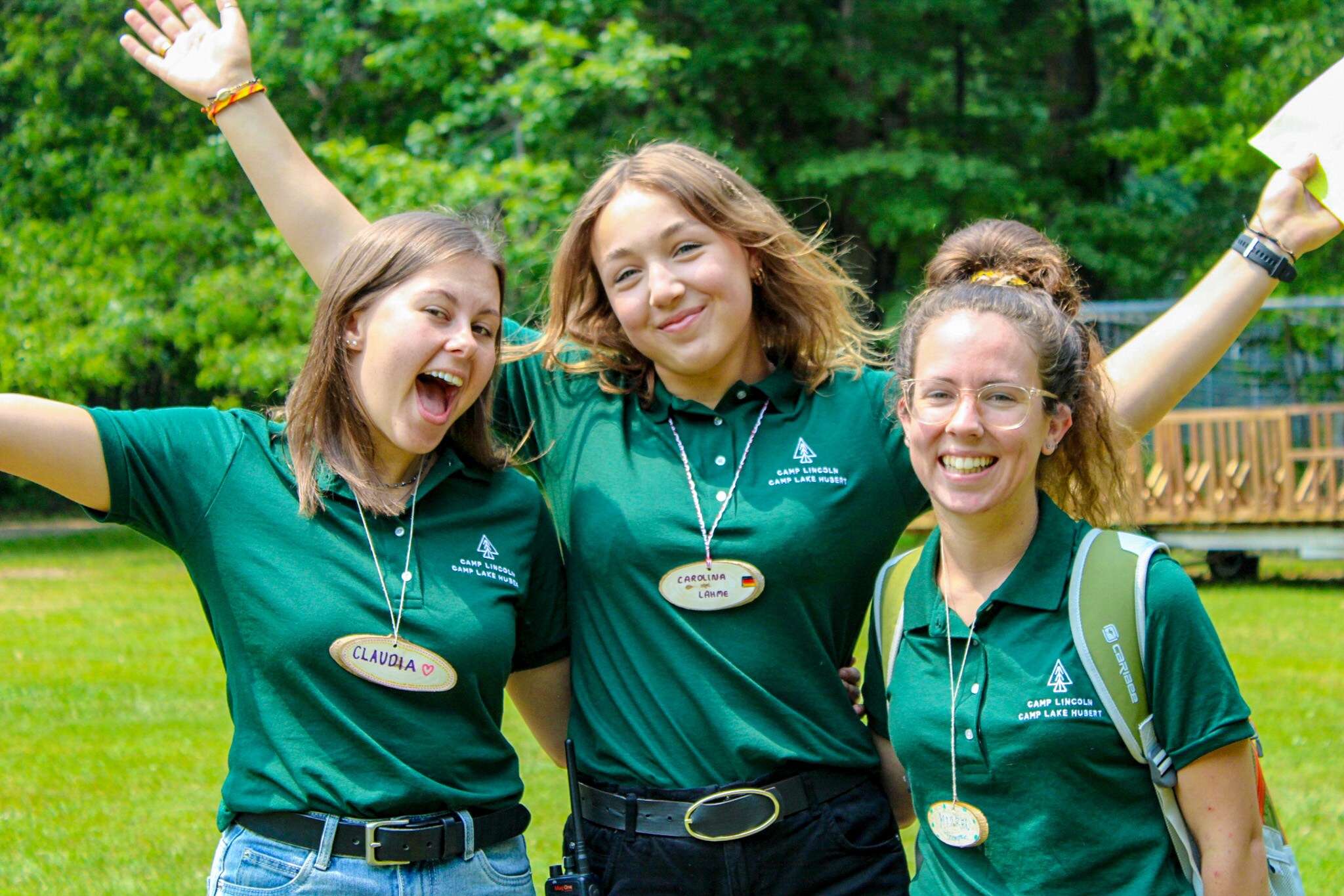 Athletes at Camp Lincoln and Camp Hubert Nisswa Minnesota