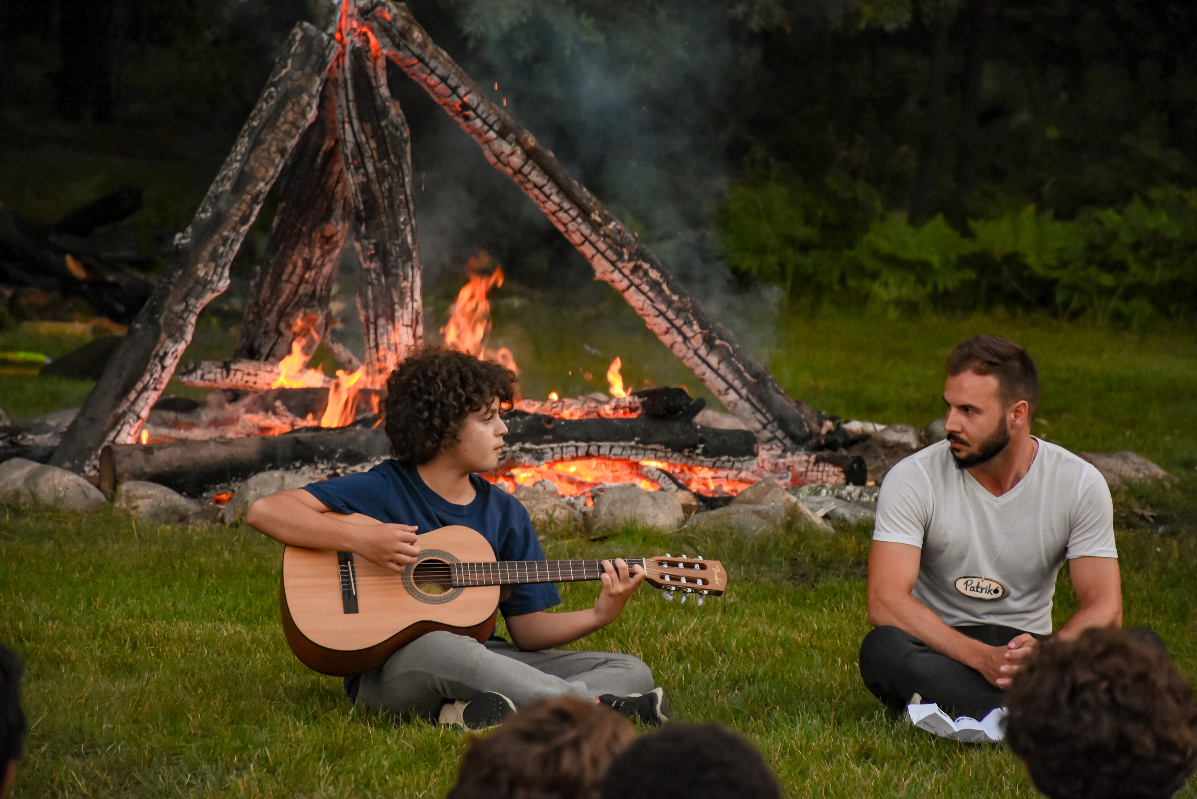  Singing is woven at Camp Lincoln and Camp Hubert Nisswa Minnesota