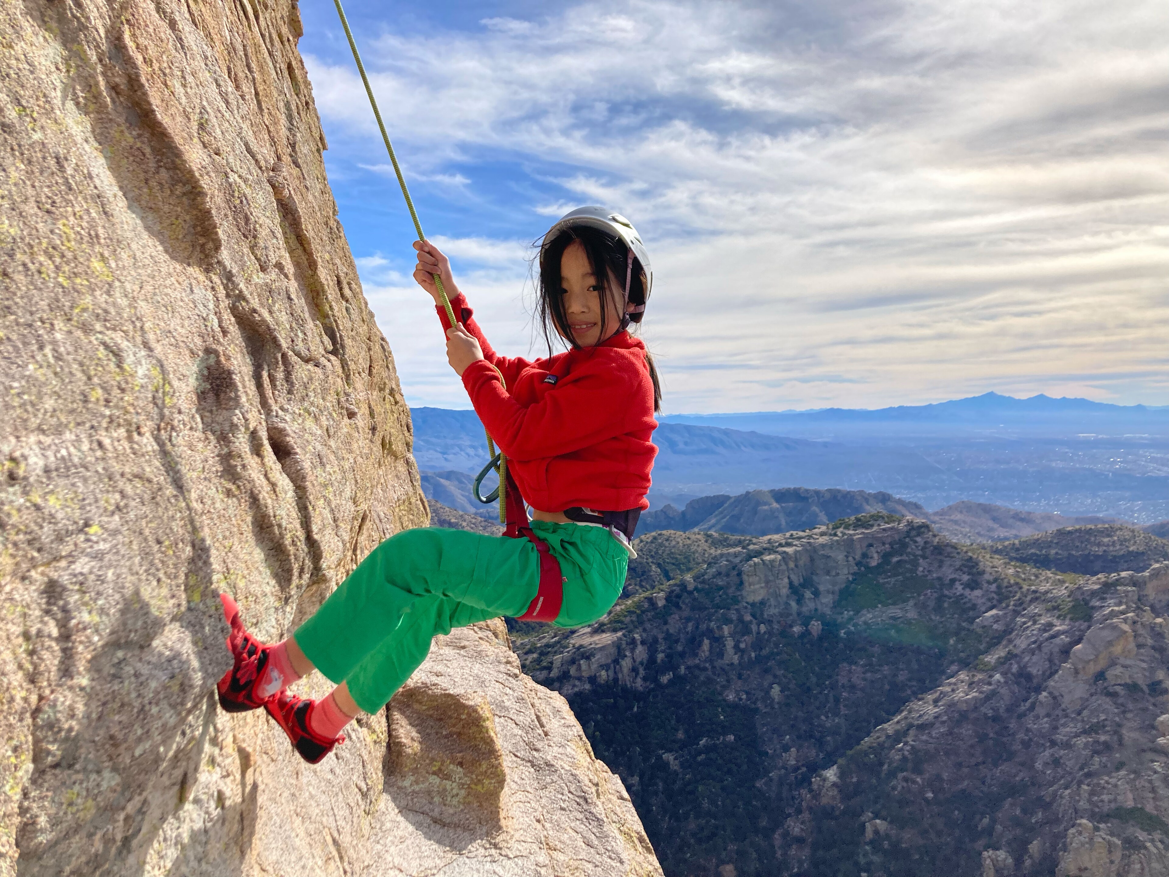 Scenic Repelling with Altitude Mountain Guides