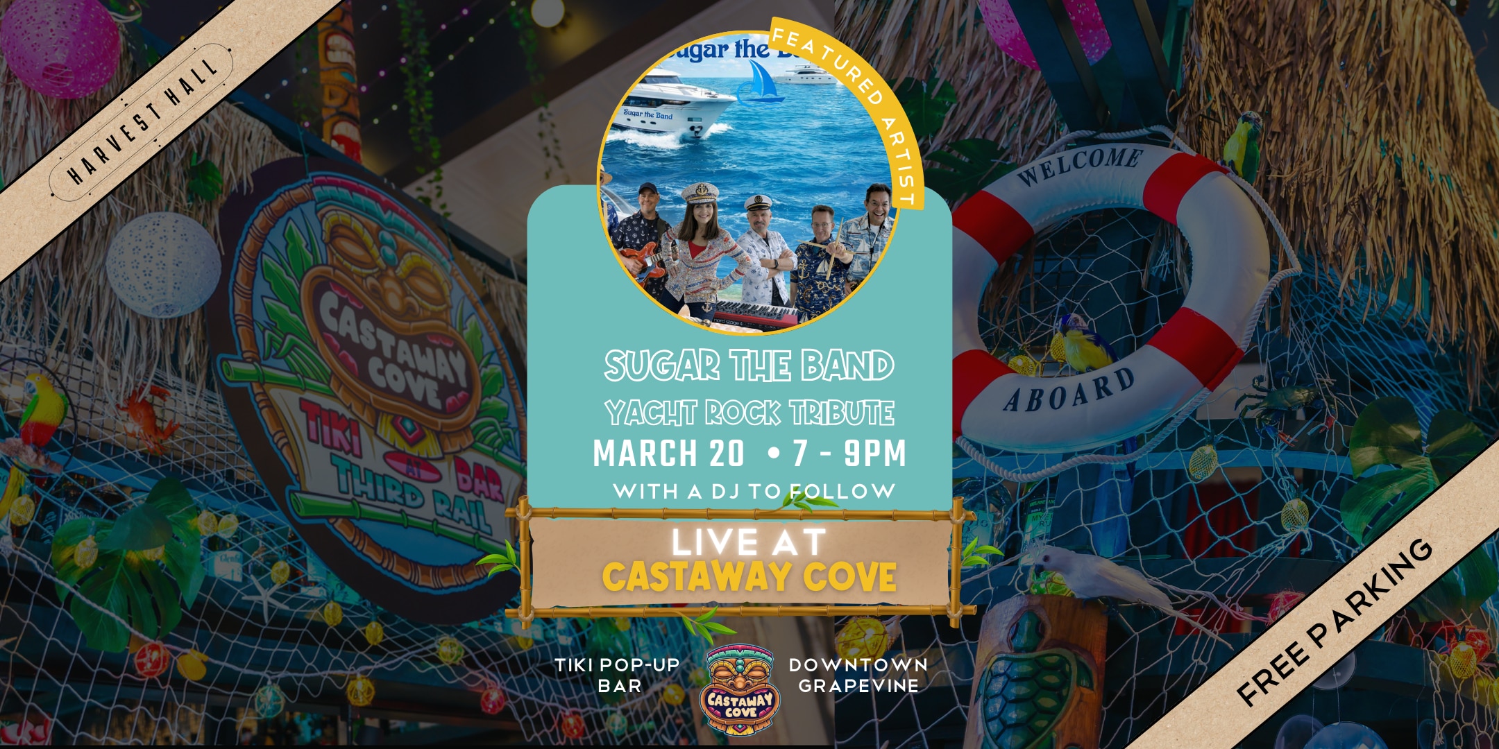 Sugar the Band | LIVE at Castaway Cove
