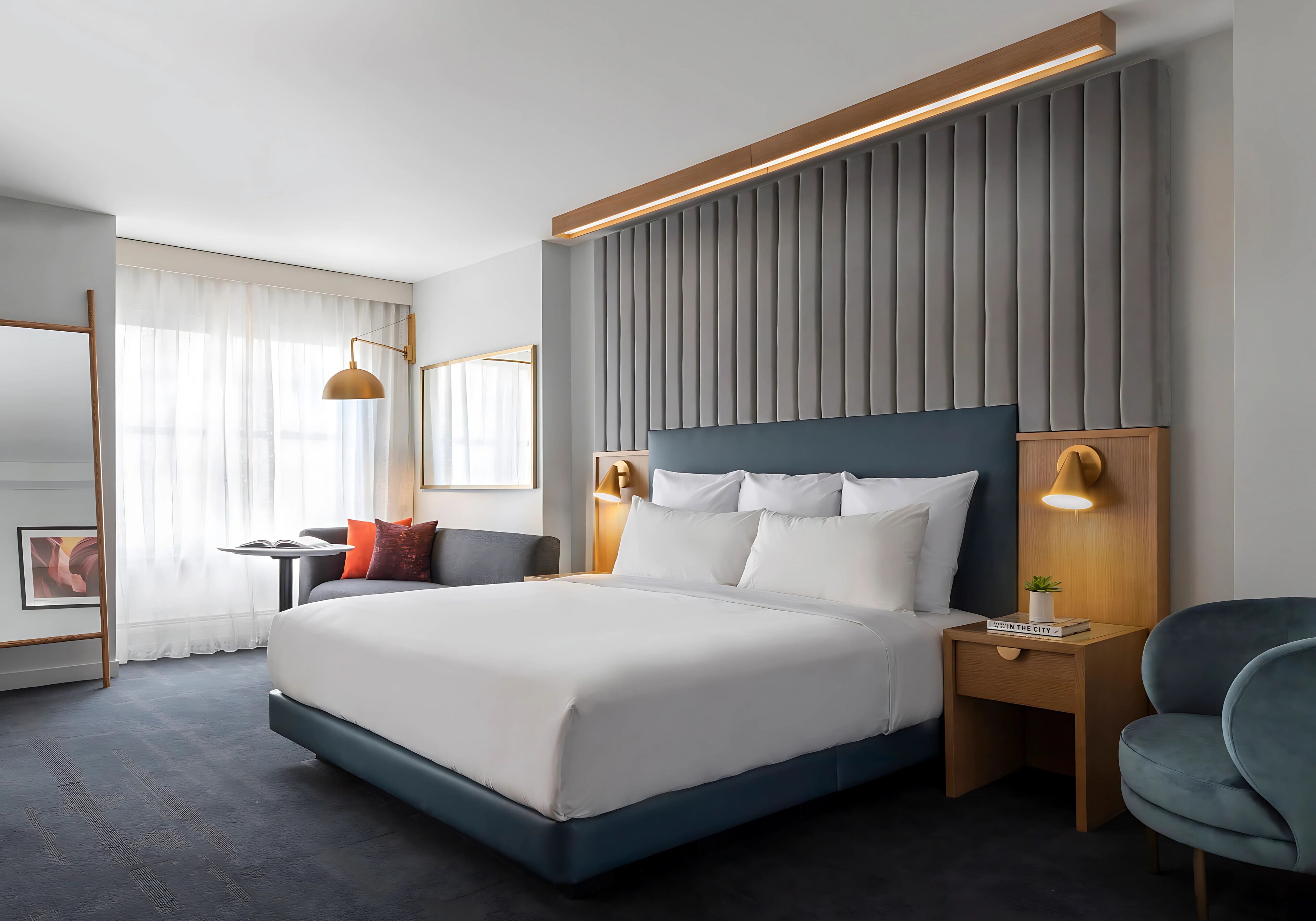 One-Bedroom Suite, 1 king at The Rivvy Hotel in Ontario Street, Chicago, Illinois