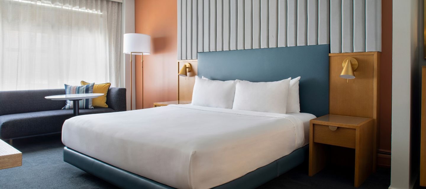 Standard King, King Bed at The Rivvy Hotel in Ontario Street, Chicago
