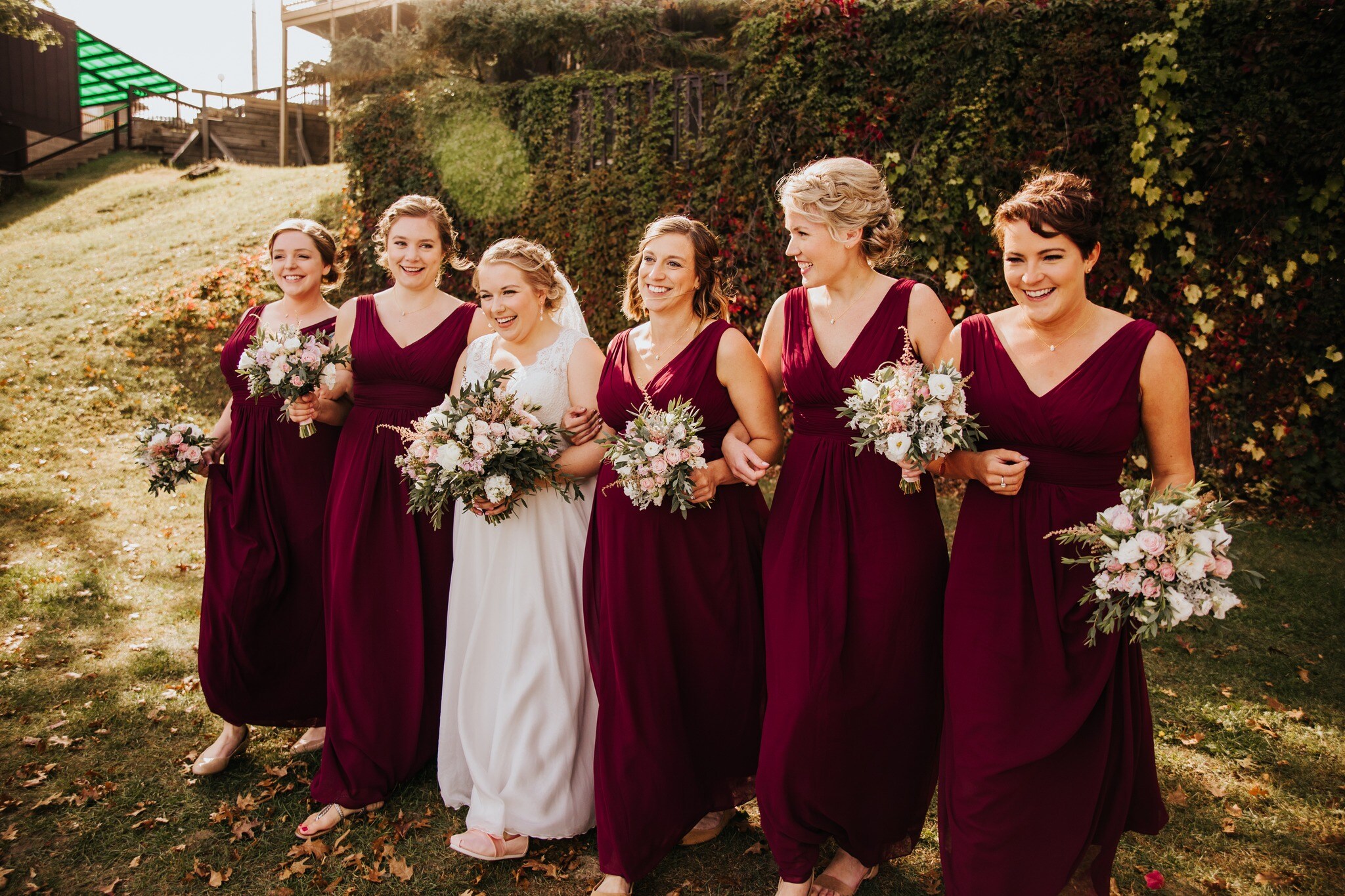Wedding ceremony on Gull Lake and reception at Cragun's Resort, Golf and Conference in Brainerd, MN