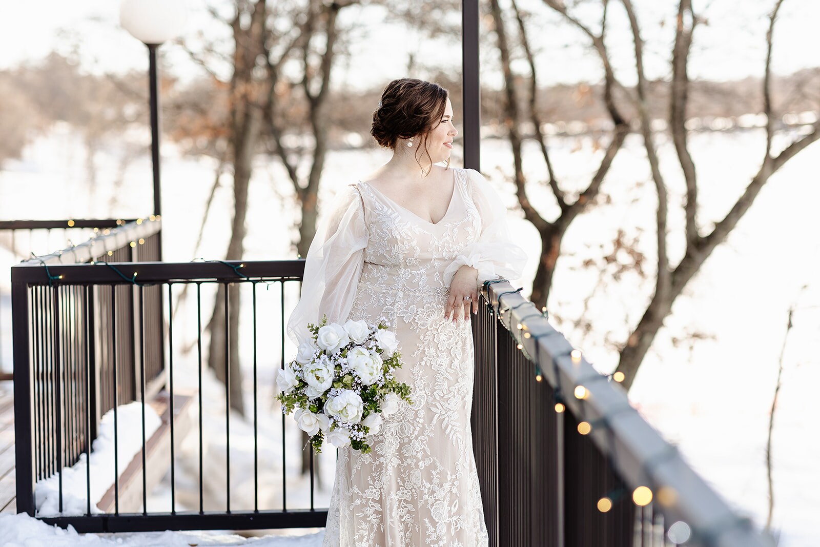 Wedding ceremony on Gull Lake and reception at Cragun's Resort, Golf and Conference in Brainerd, MN