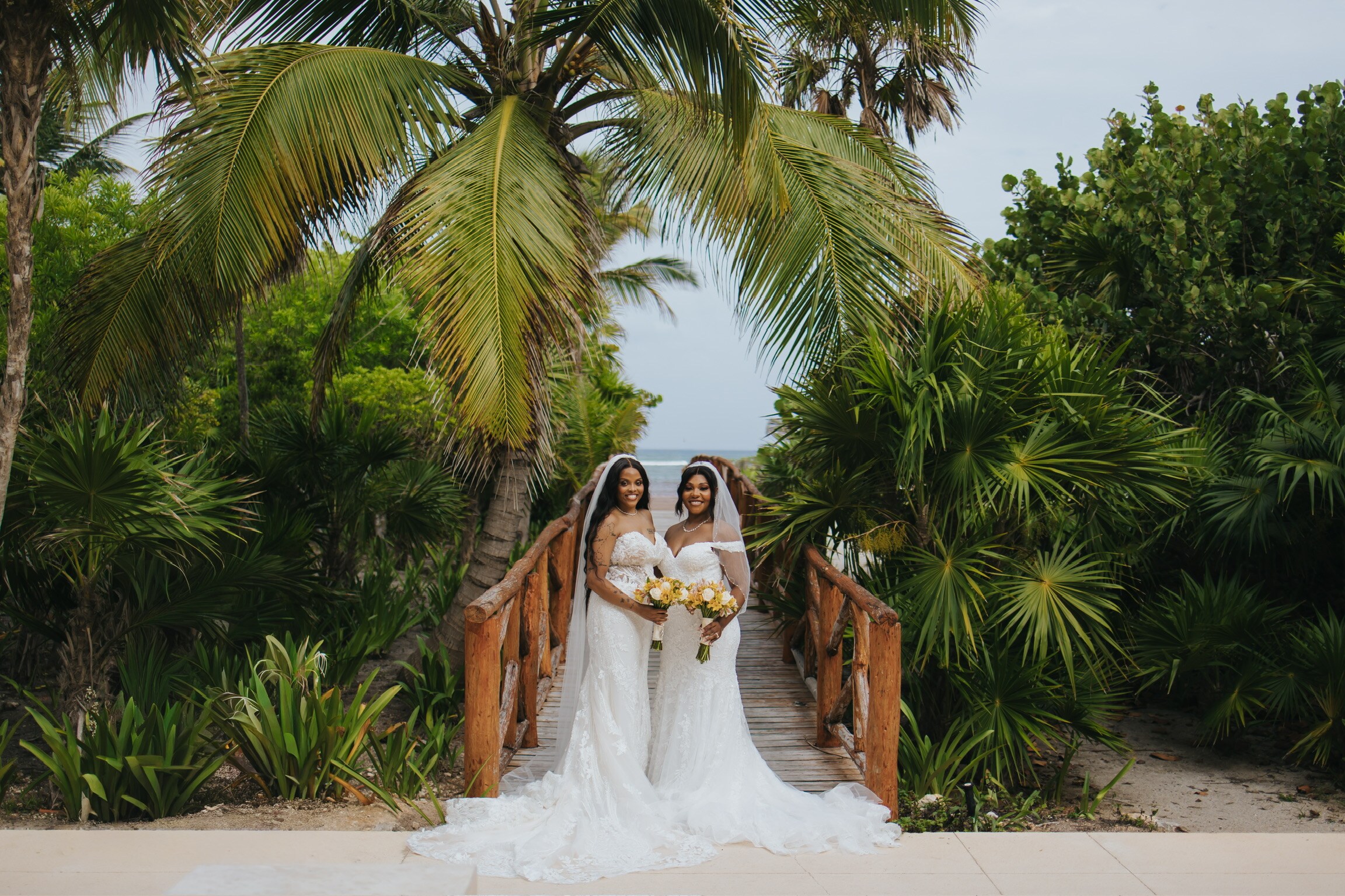 Azhala & Ebani’s Destination Wedding in Riviera Maya, Mexico