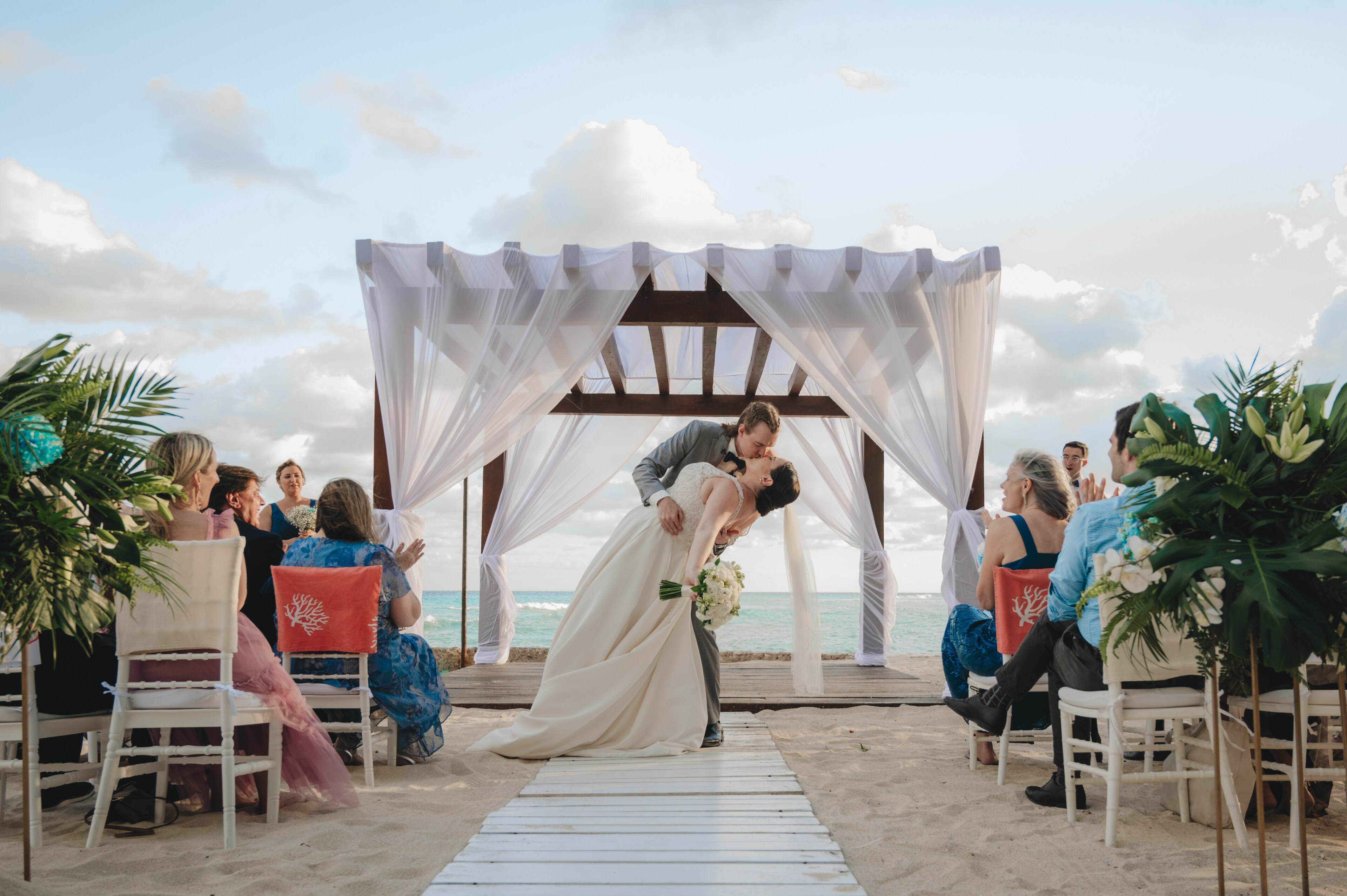 Brittany & Ben Destination Wedding in Cancun, Mexico
