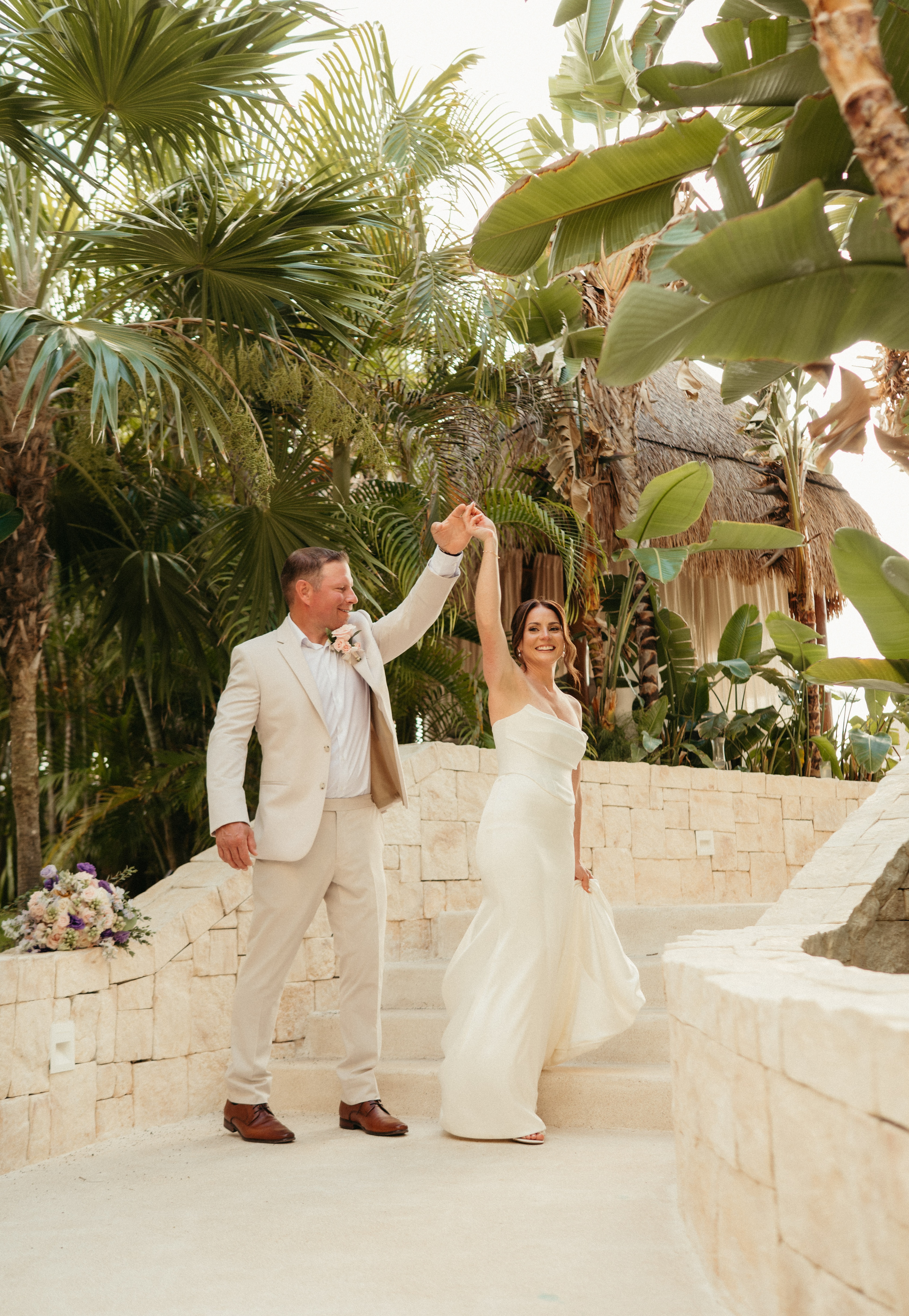 Neely & Steve’s Destination Wedding in Cancun, Mexico