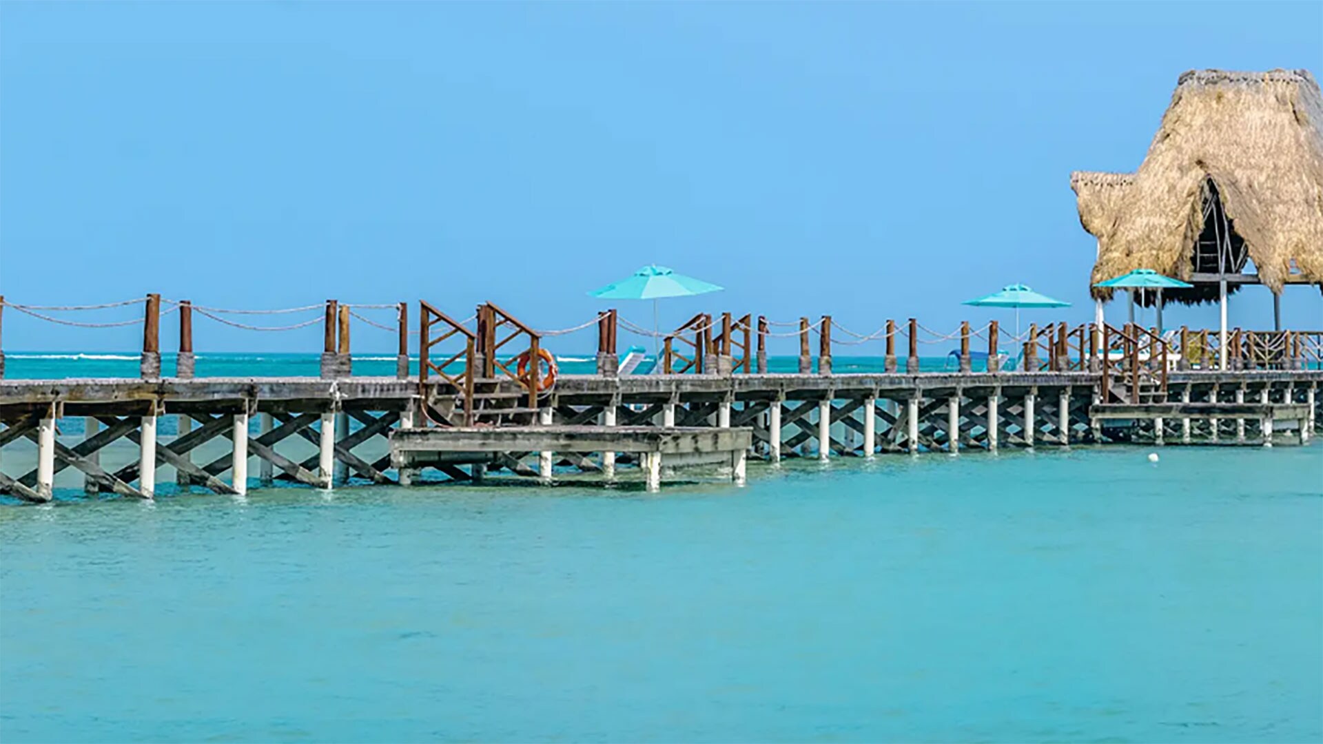 Reef Haven Belize Dock