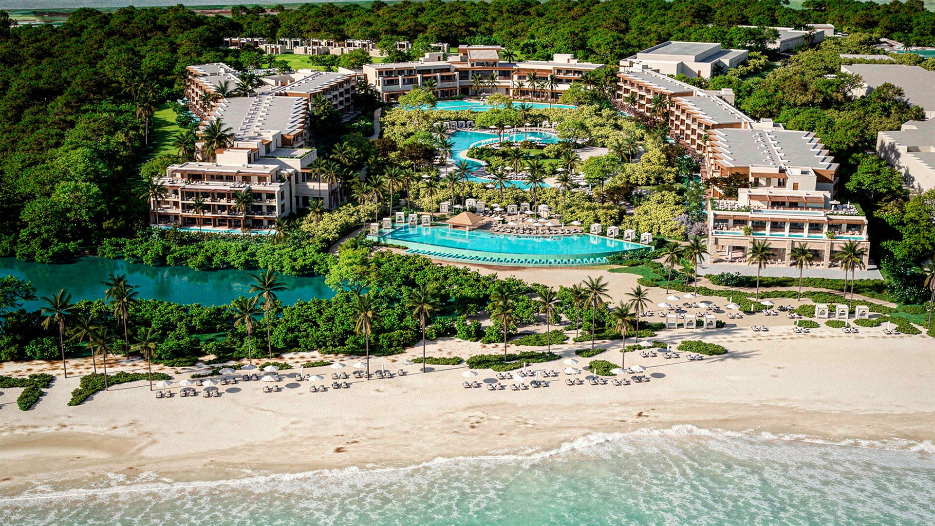 Secrets Macao Beach Punta Cana Aerial