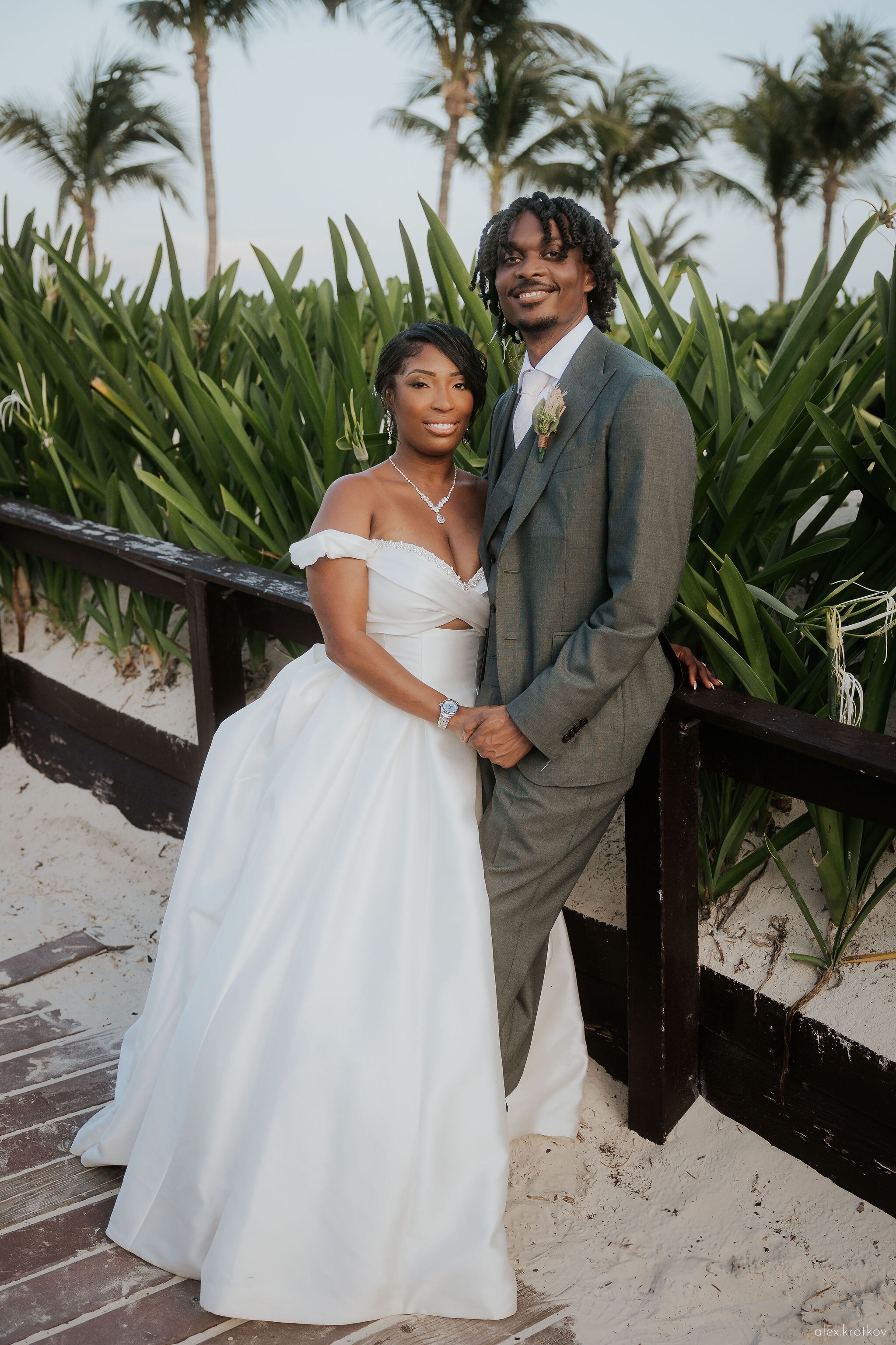 Edwige & Andre’s Destination Wedding in Cancun, Mexico 