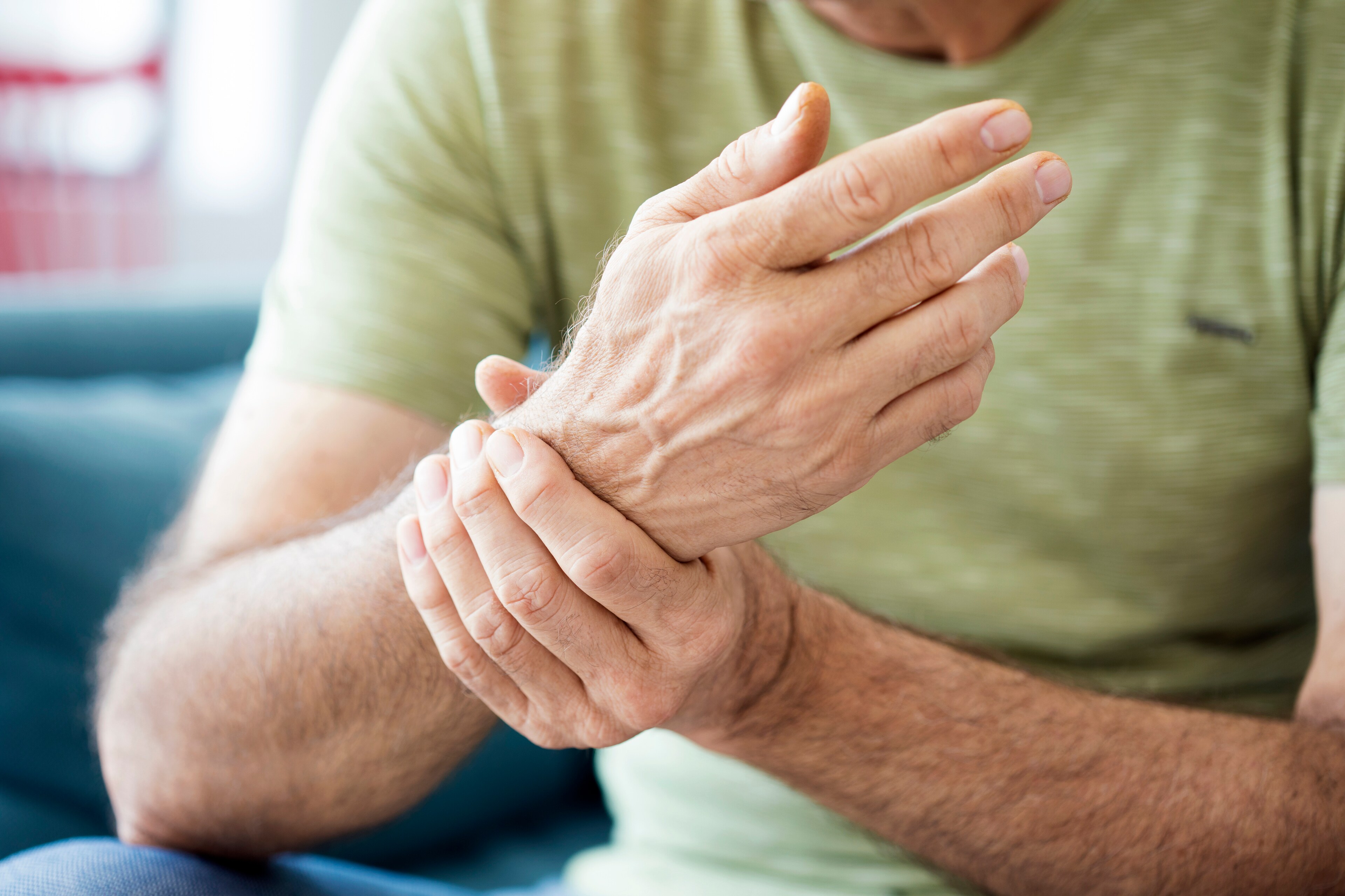 A patient seeks relief from wrist pain at Brij Medical Centre, UP.