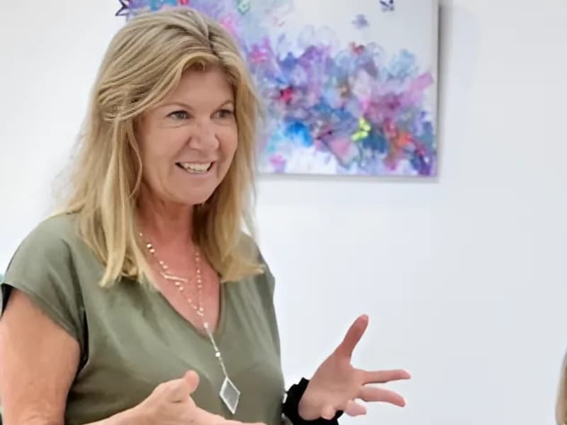 CEO Jody Wallace speaking during the CEO Roadshow