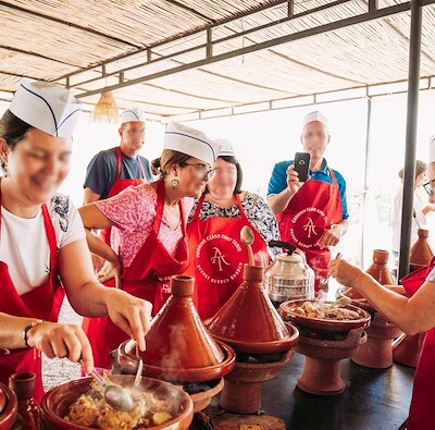 Incentive event in Marrakesh, Morocco, featuring a private offsite cooking class EMC Meeting & Events, Sea Girt, New Jersey