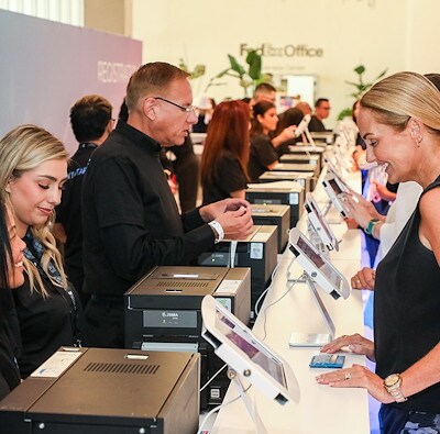 Badge OnDemand Printing at Registration Check-In by EMC Meeting & Events, Sea Girt, New Jersey