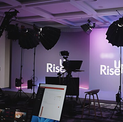 Event production for a client's private discussion session by EMC Meeting & Events, Sea Girt, New Jersey