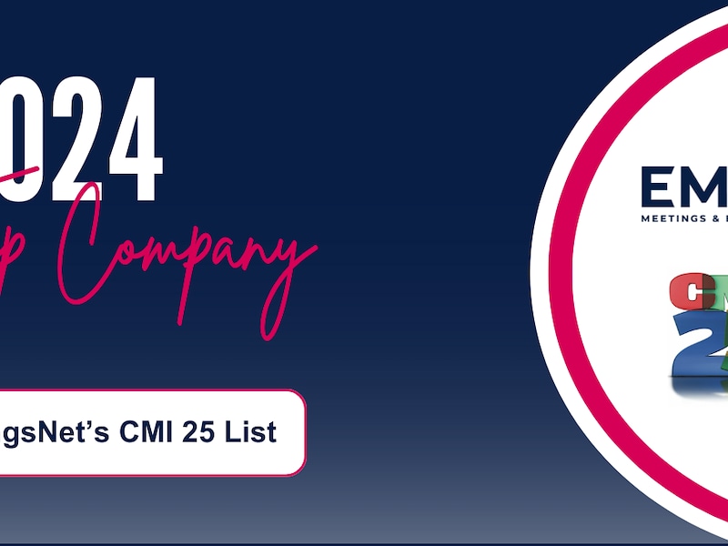 EMC Meetings & Events Named to MeetingsNet’s 2024 CMI 25 List