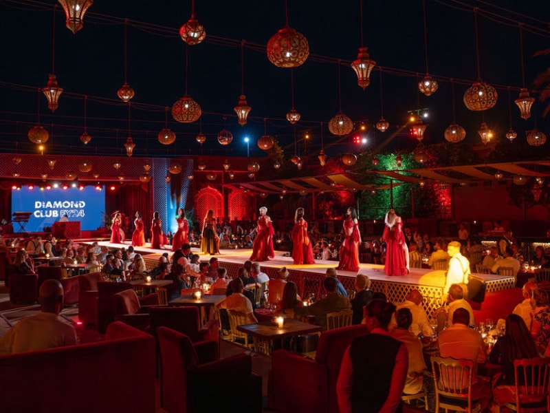 Corporate gala event with audience seating